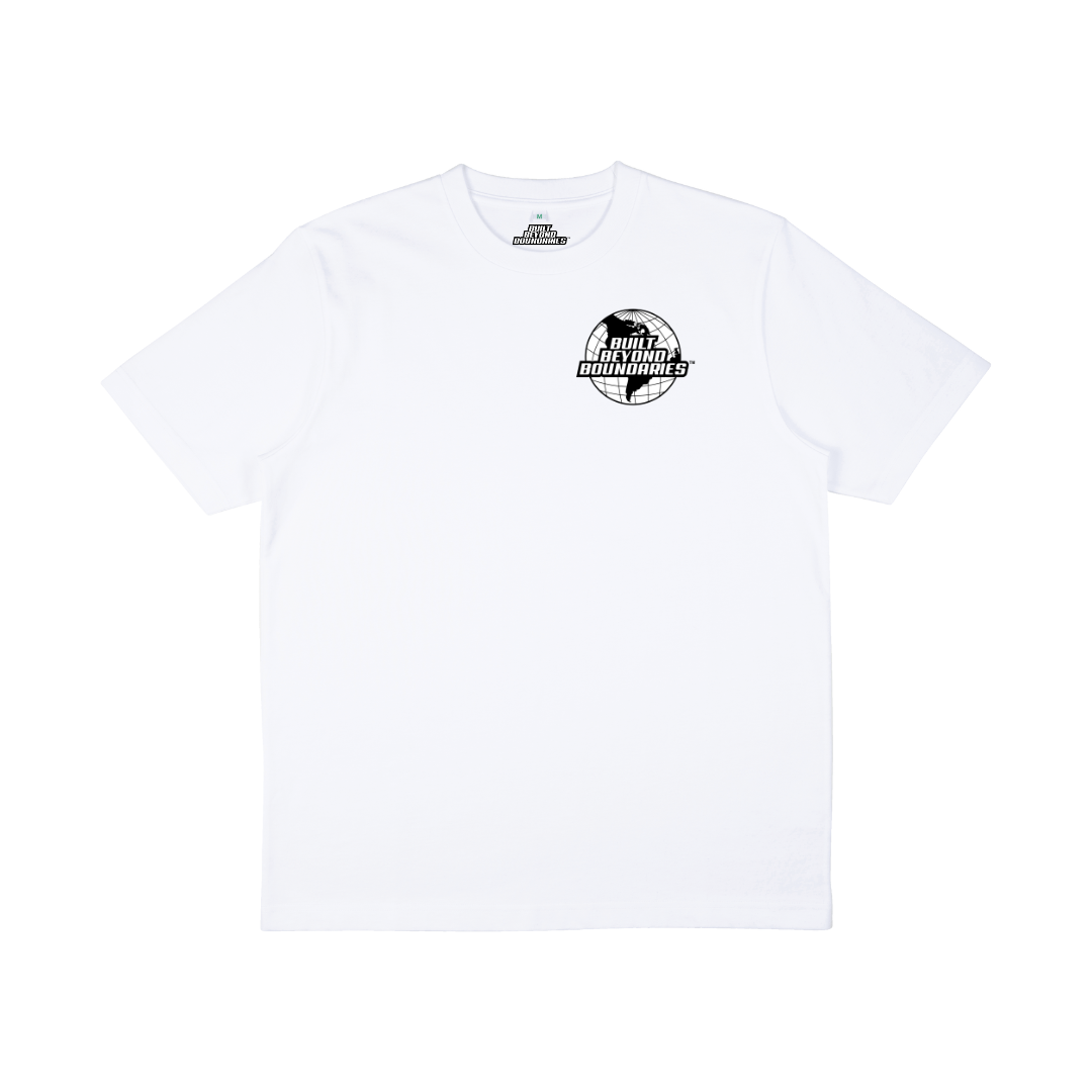 Black World T-shirt - White