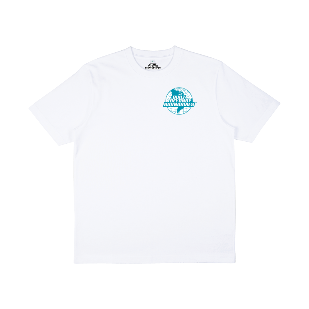 Blue World T-shirt - White