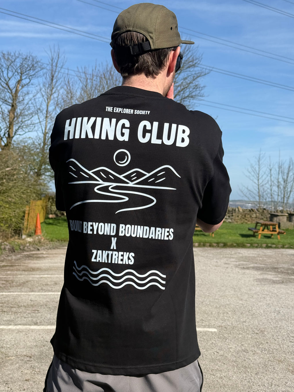 Hiking Club T-shirt X Zaktreks - Three B's Apparel