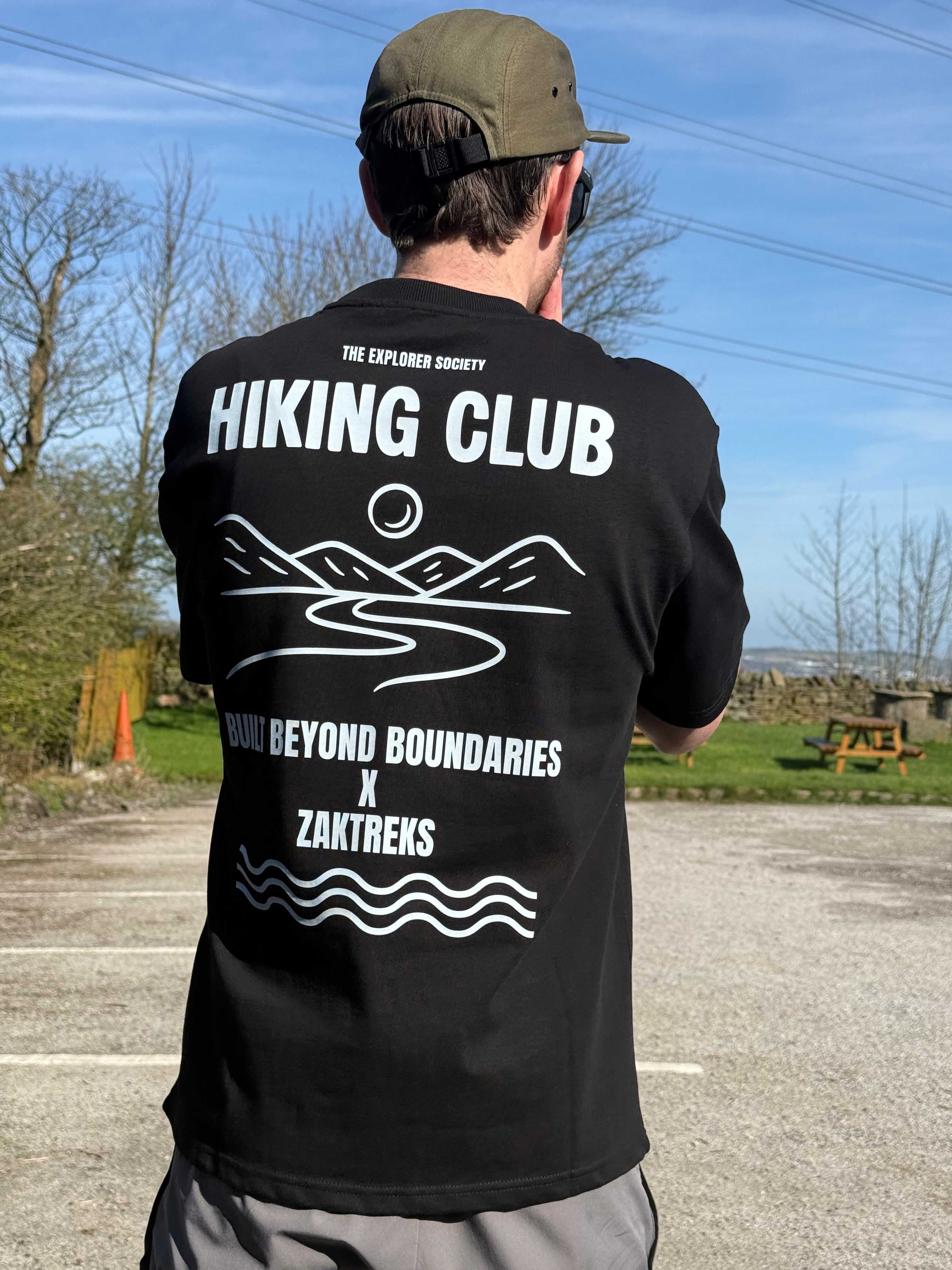 Hiking Club T-shirt X Zaktreks - Three B's Apparel
