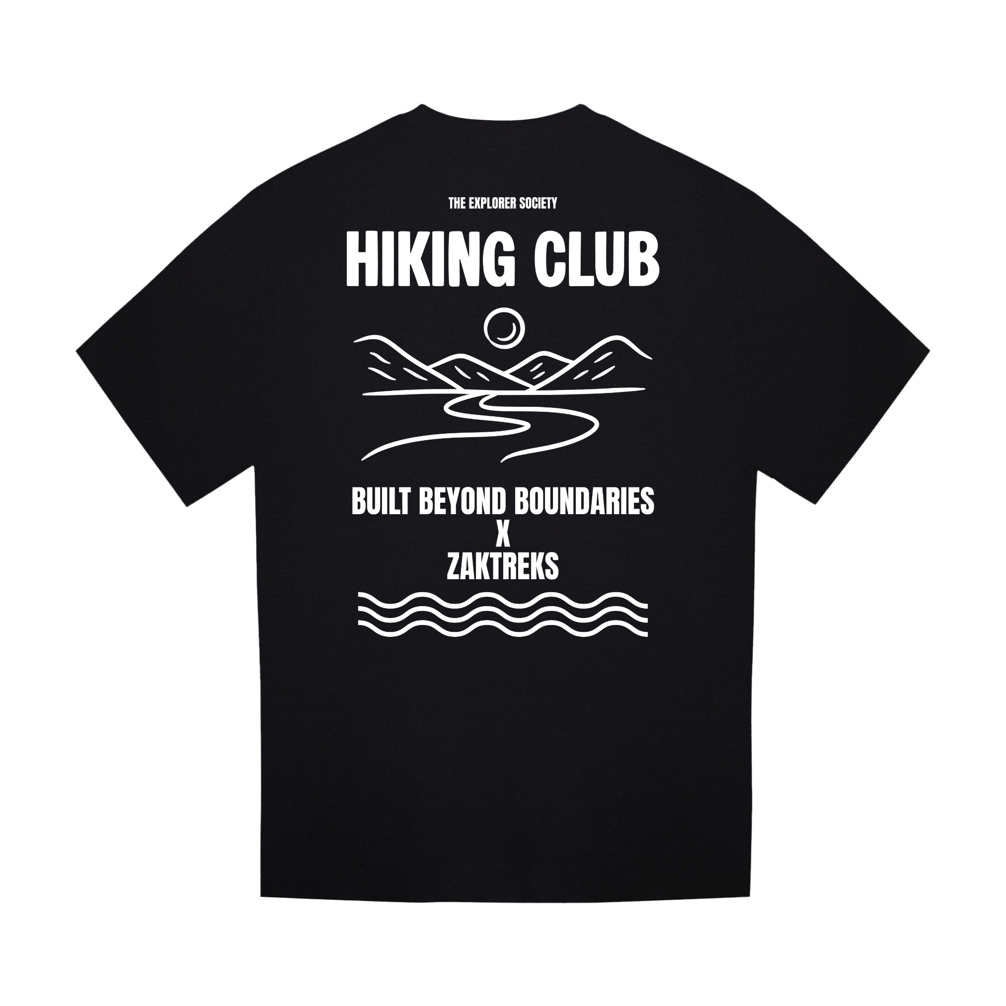 Hiking Club T-shirt X Zaktreks - Three B's Apparel