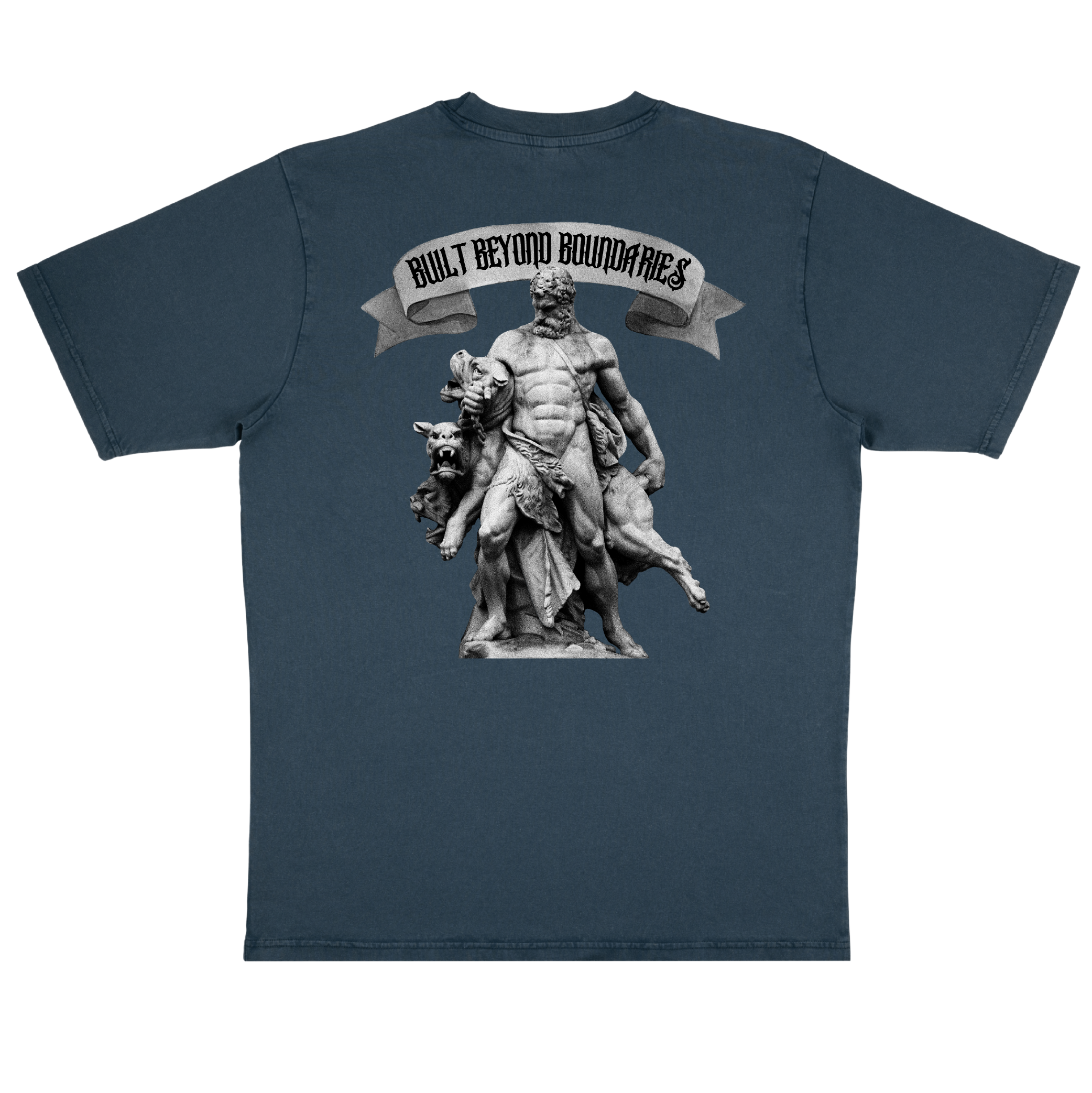 Stone Washed Denim Oversized T-shirt