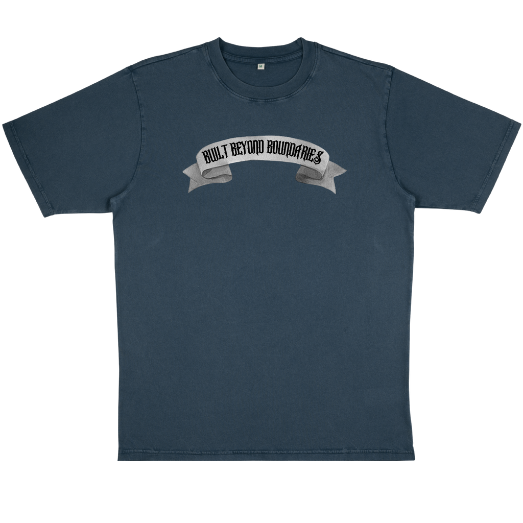 Stone Washed Denim Oversized T-shirt